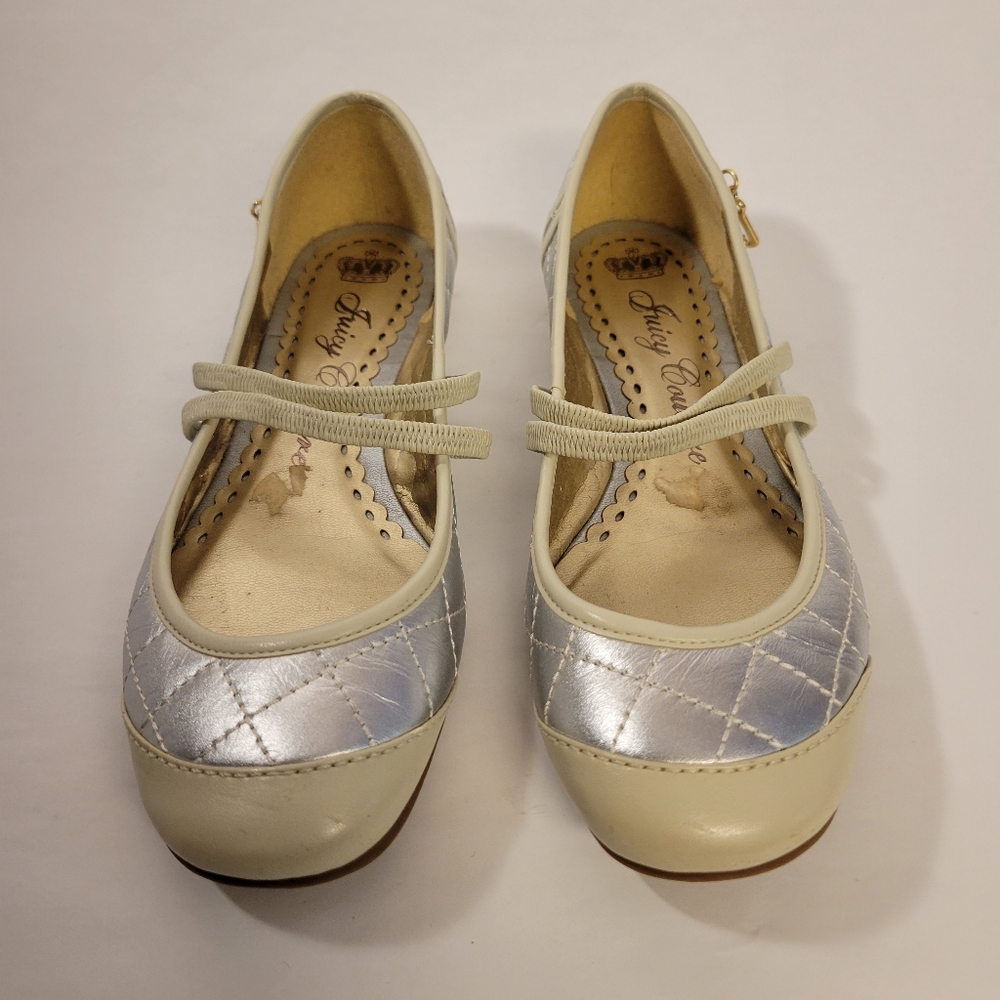 Juicy Couture Quilted Ballet Flats